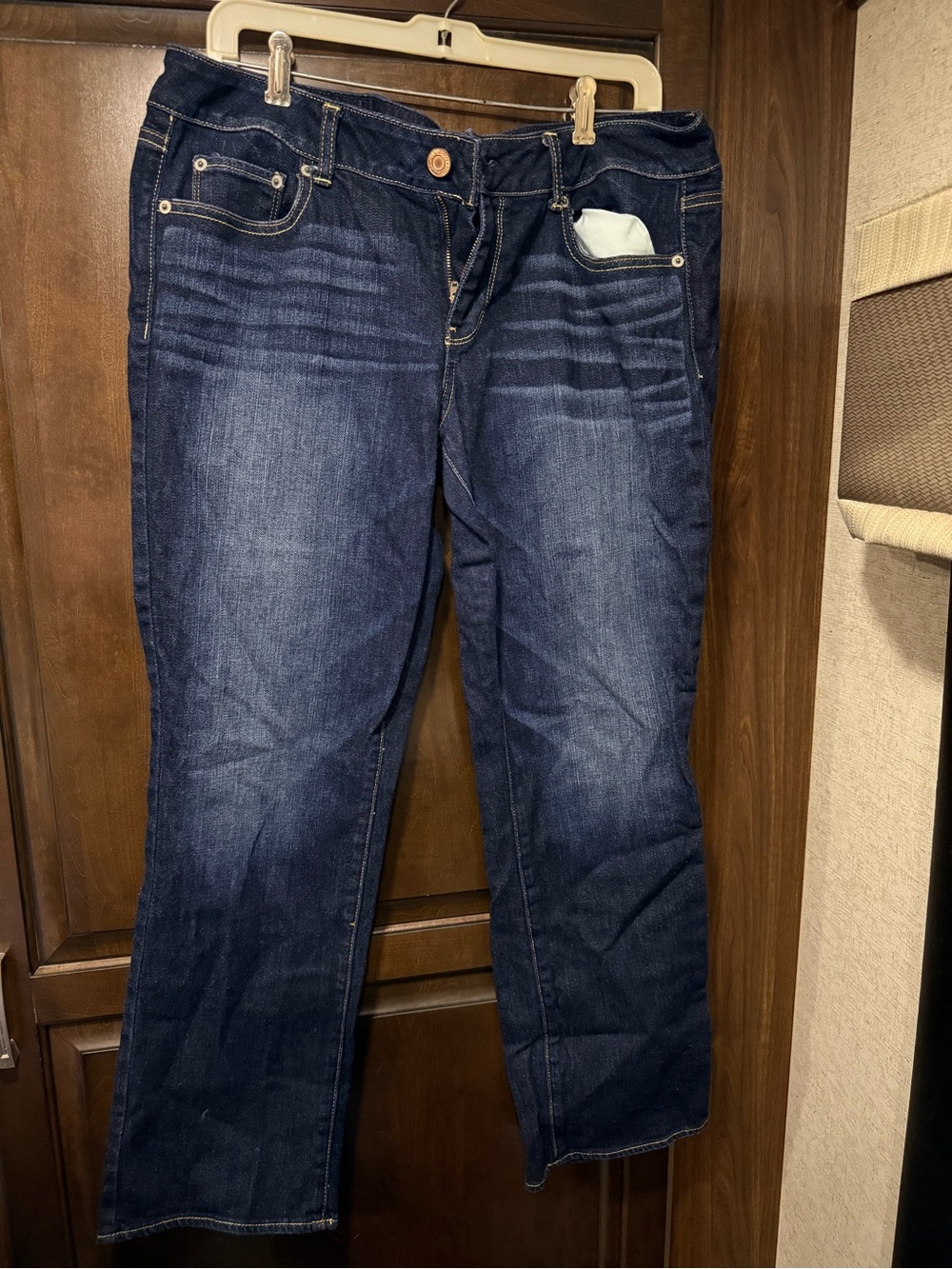 American Eagle Outfitters Dark Wash Straight Leg Jeans